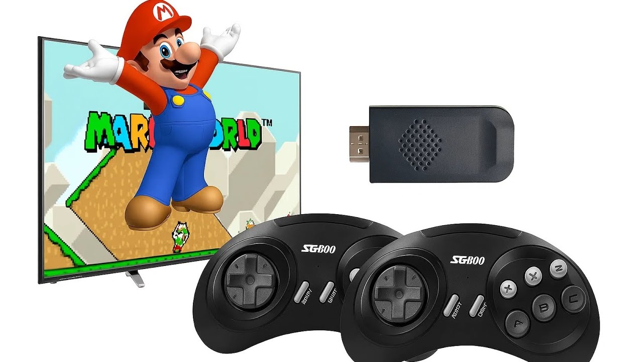 Игровая приставка с беспроводными джойстиками Game Controller SG800