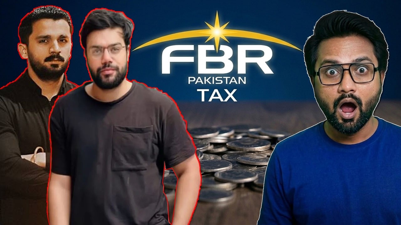 Tax on YouTubers? How Much Tax on 1,000 Views? FBR New Rules 2026 ft. Ducky Bhai & Rajab Butt