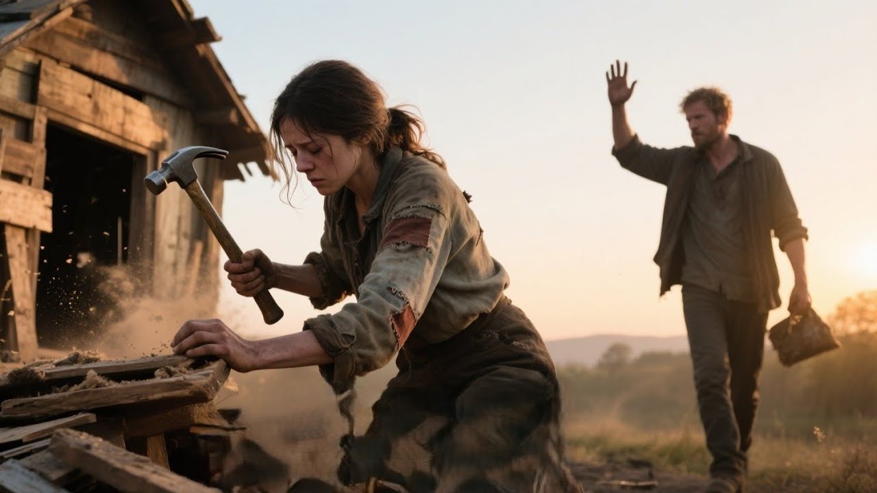 Hands Trembling, She Built a Shack From Scraps—Then He Said, “Enough” and Changed Everything