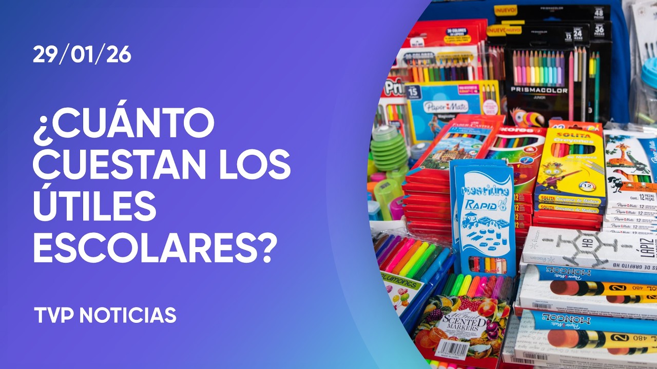 El precio de los útiles escolares