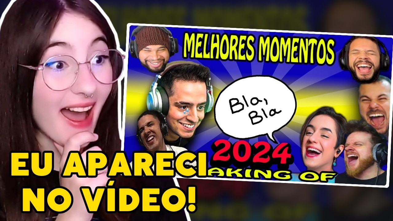 FALA DE TUDO Melhores Momentos 2024! Ft. Reacters | Cátia reage