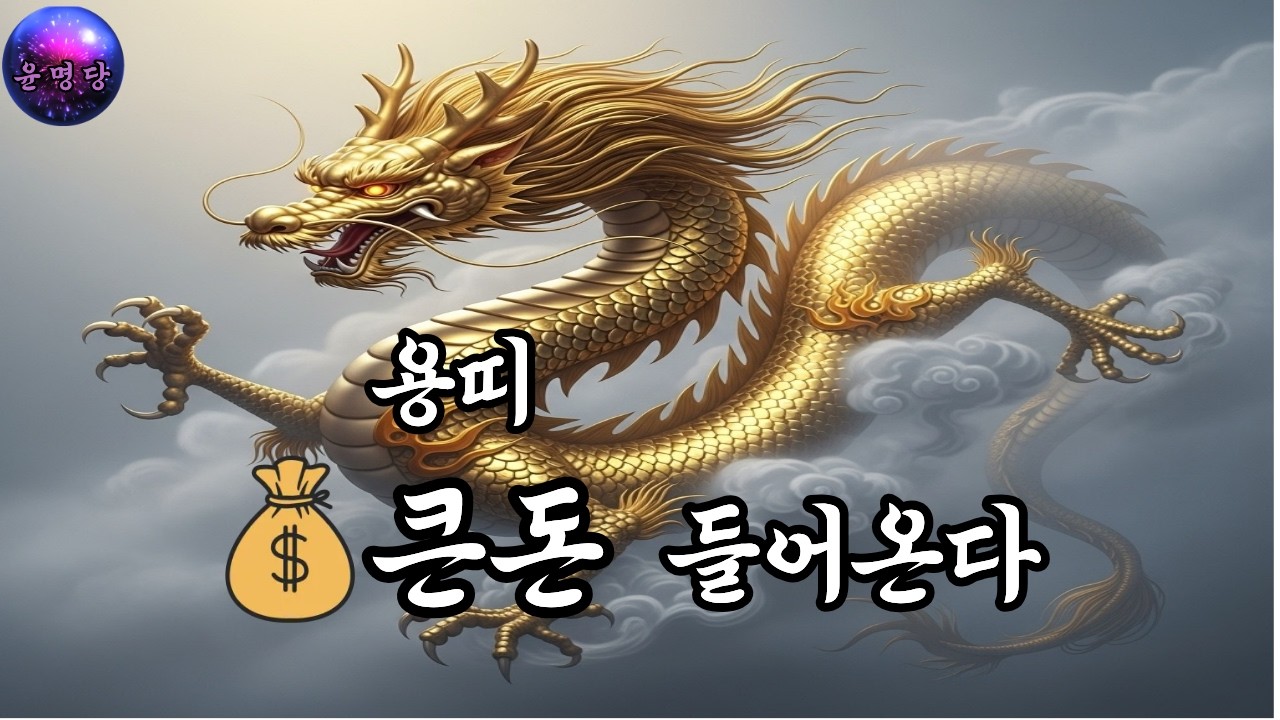 2026년 용띠 재물운, 이신호면 큰돈 들어옵니다. (2026년 용띠 운명의 전환점)#용띠운세#2026년용띠운세#용띠재물운#용띠대운#용띠돈복#재물운상승#사주운세