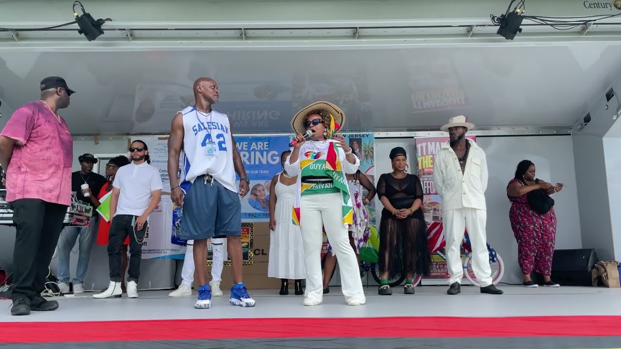 Guyana Day at Monte Irving Park Orange NJ 7/13/25  Miss Caricom International Monica Sanchez
