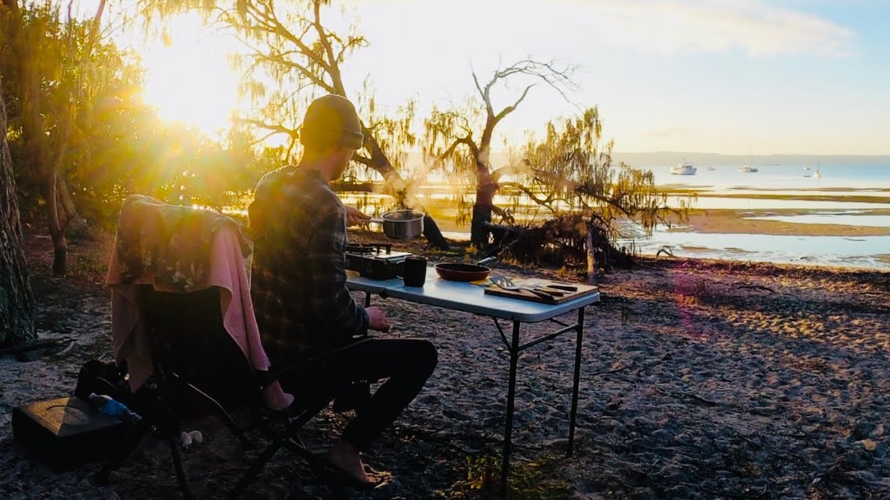 3 Days Camping On An Island (Living From The Ocean)