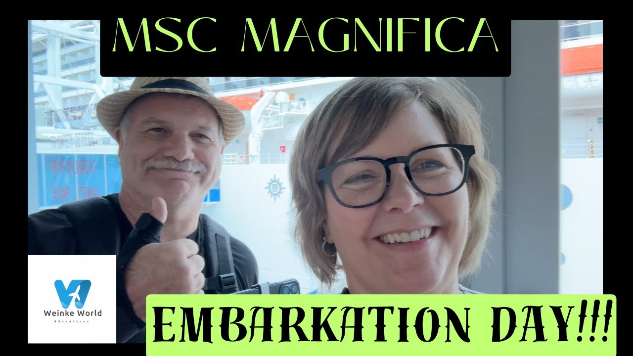 MSC MAGNIFICA Embarkation Day- Cruising out of Miami, January 2024; #msc