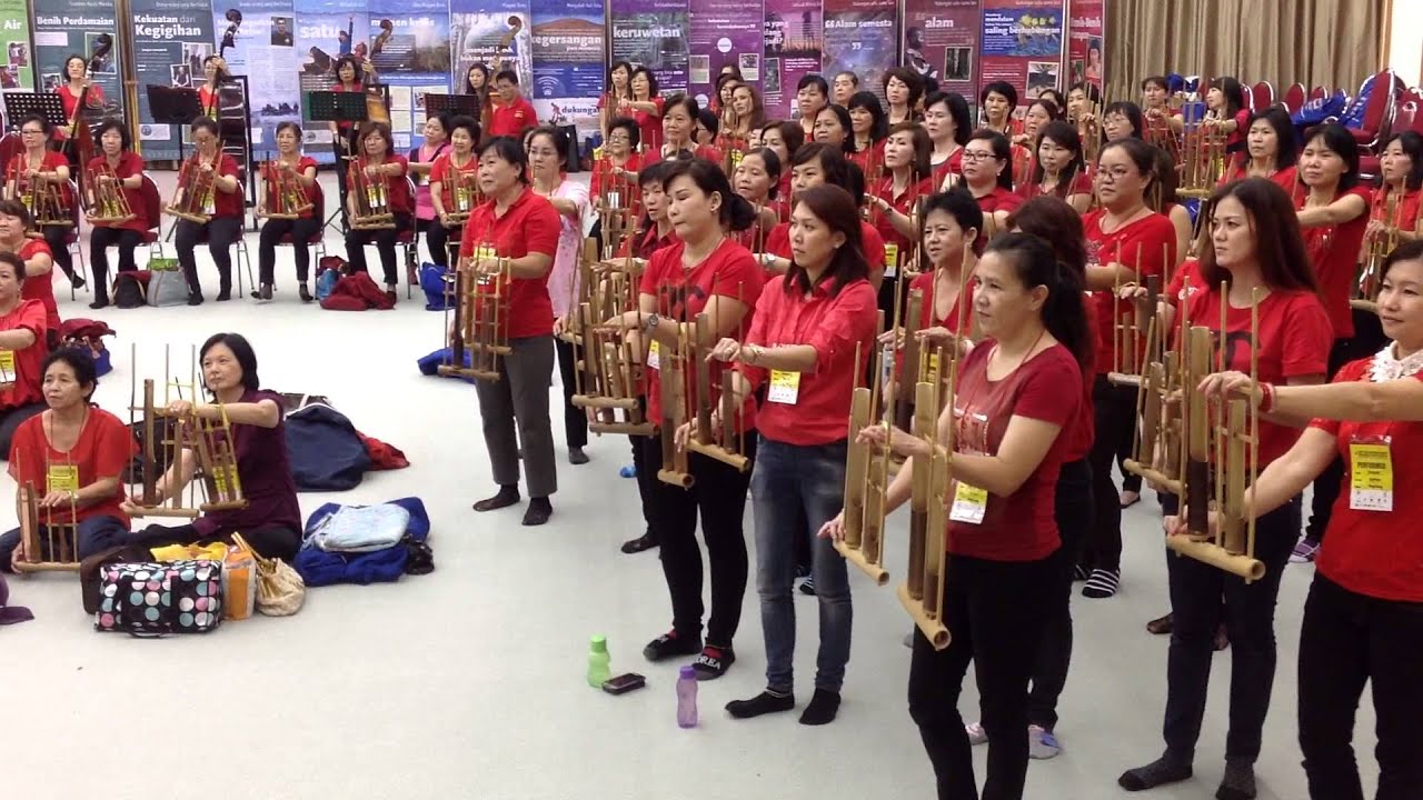 Angklung Practice @ Soka Gakkai Indonesia Cultural Centre