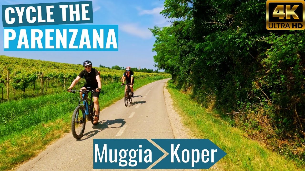 Parenzana Cycling Trail - Muggia to Koper 🌞😎🚴‍♂️Indoor Cycling Video 🚴‍♂️😎🌞 without telemetry