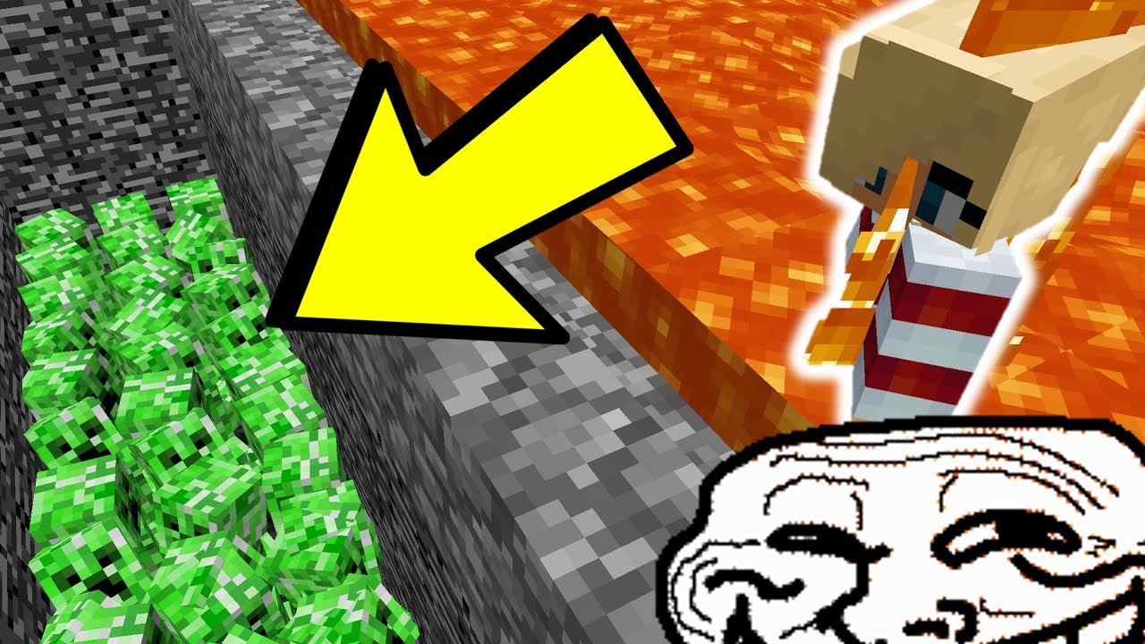 LE SOL C'EST DE LA LAVE ET... DES CREEPERS ! PRANK TROLL MINECRAFT