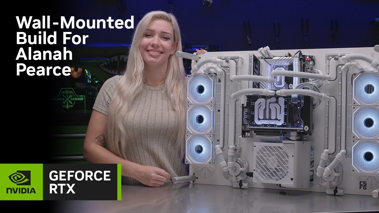 GeForce Garage - Wall-Mounted Build for Alanah Pearce
