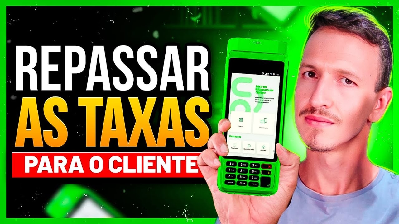 Como REPASSAR A TAXA da MAQUININHA TON Para o Cliente - PASSO A PASSO Simples