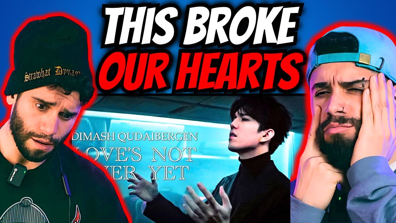 Twin Rappers FIRST TIME LISTEN TO - DIMASH QUDAIBERGEN- Love's Not Over Yet - OTHER WORLDLY VOICE