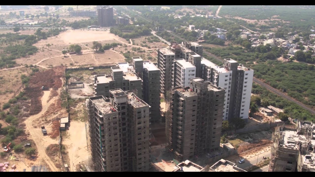 Godrej Garden City Ahmedabad Drone Video