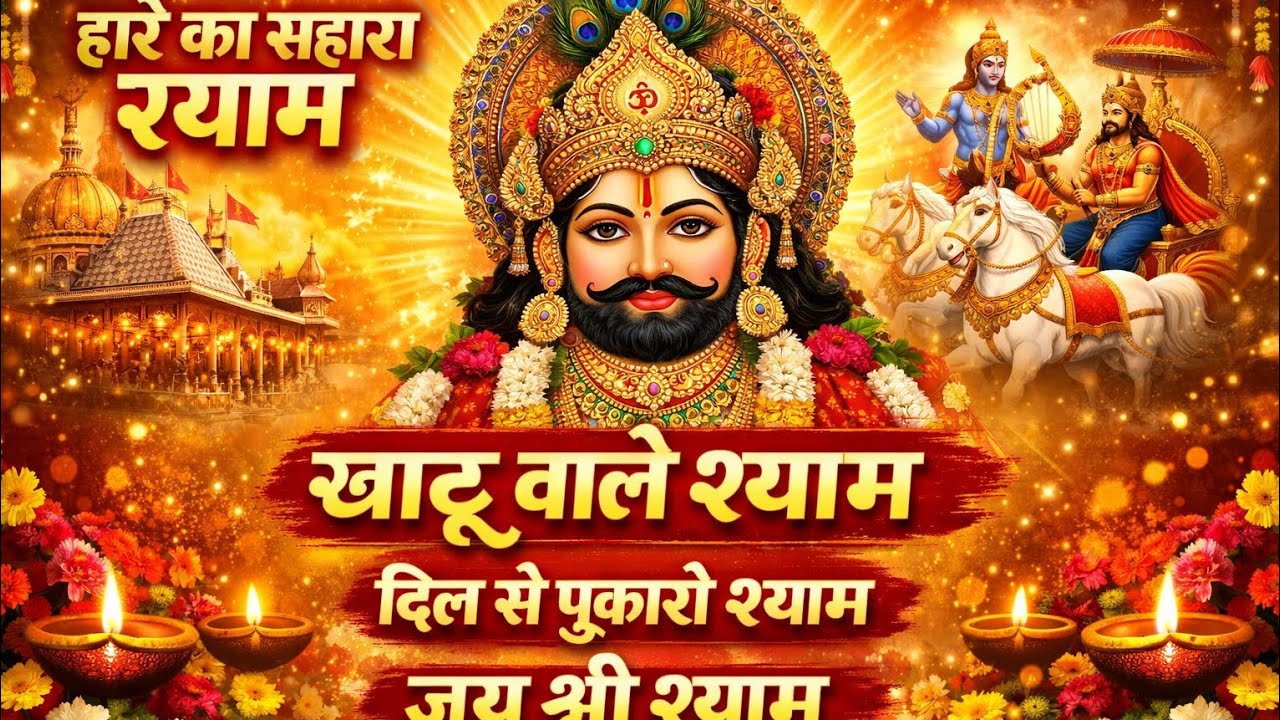 हारे का सहारा – खाटू वाले श्याम | Shyam Bhajan 2026 teen bar Dhari Khatu Shyam