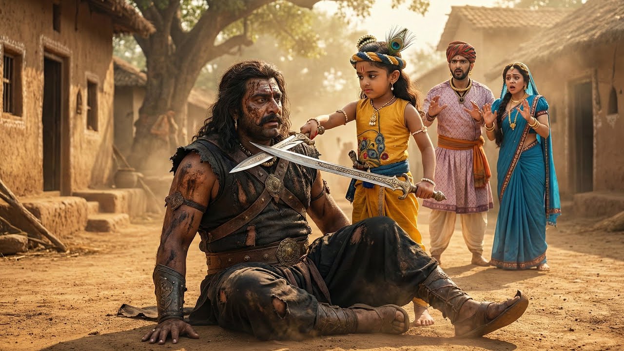 जब बाल कान्हा ने डाकू को पकड़कर दिया दंड, देख मईया हैरान | यशोमती मईया के नंदलाला | Krishan Leela