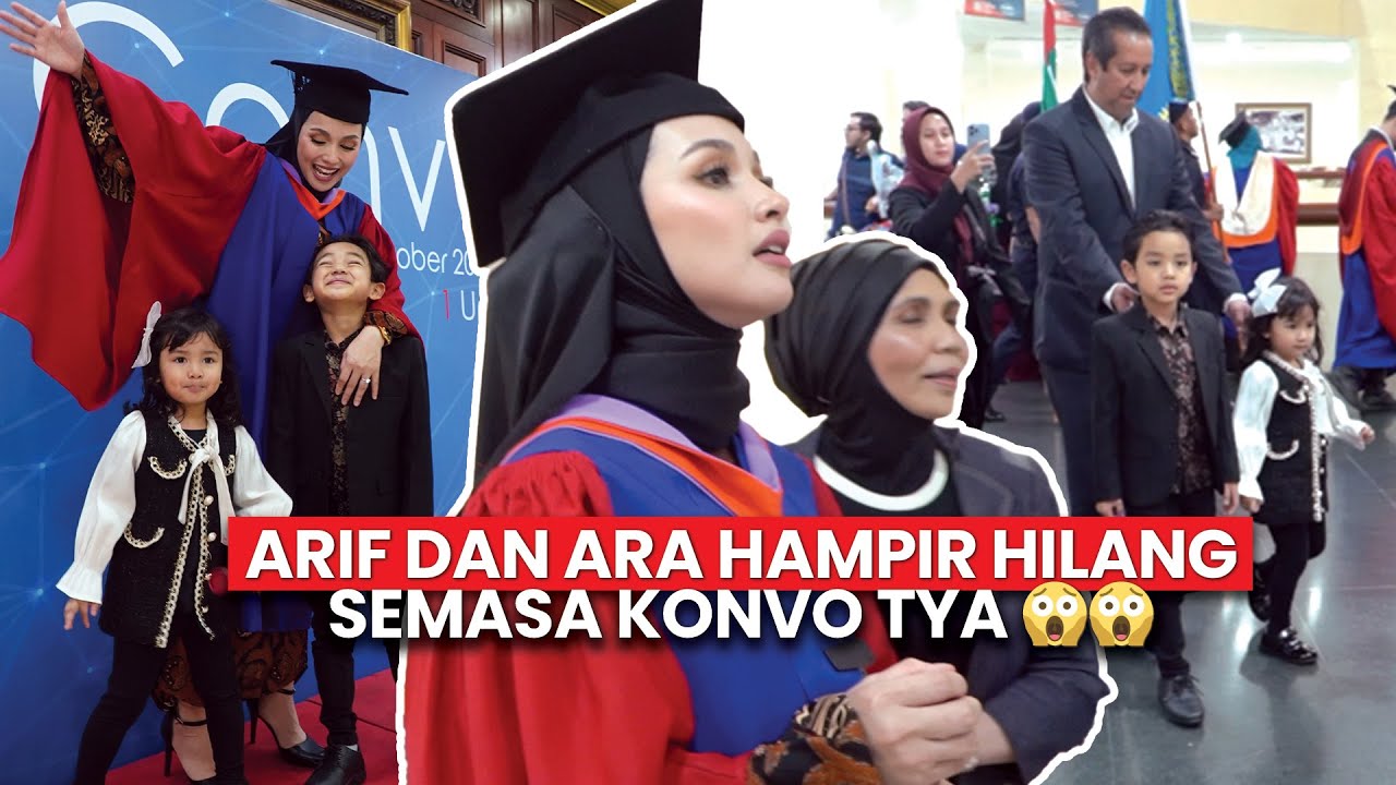 ARIF JIWA DAN ARA JIWA HAMPIR HILANG SEMASA KONVO TYA ARIFIN