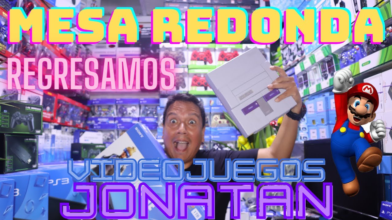 REGRESAMOS A MESA REDONDA Y VISITAMOS A VIDEOJUEGOS JONATAN