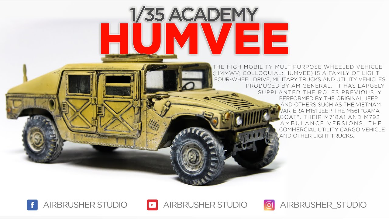 M1151 Humvee - 1/35 ACADEMY SCALE MODEL