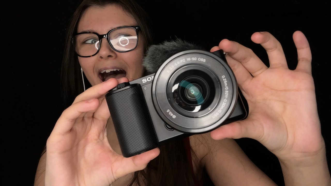 ASMR Unboxing My New Camera!! Sony ZV-E10