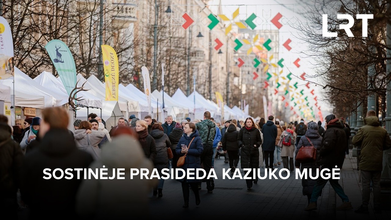 Sostinėje prasideda Kaziuko mugė | 2026-03-06