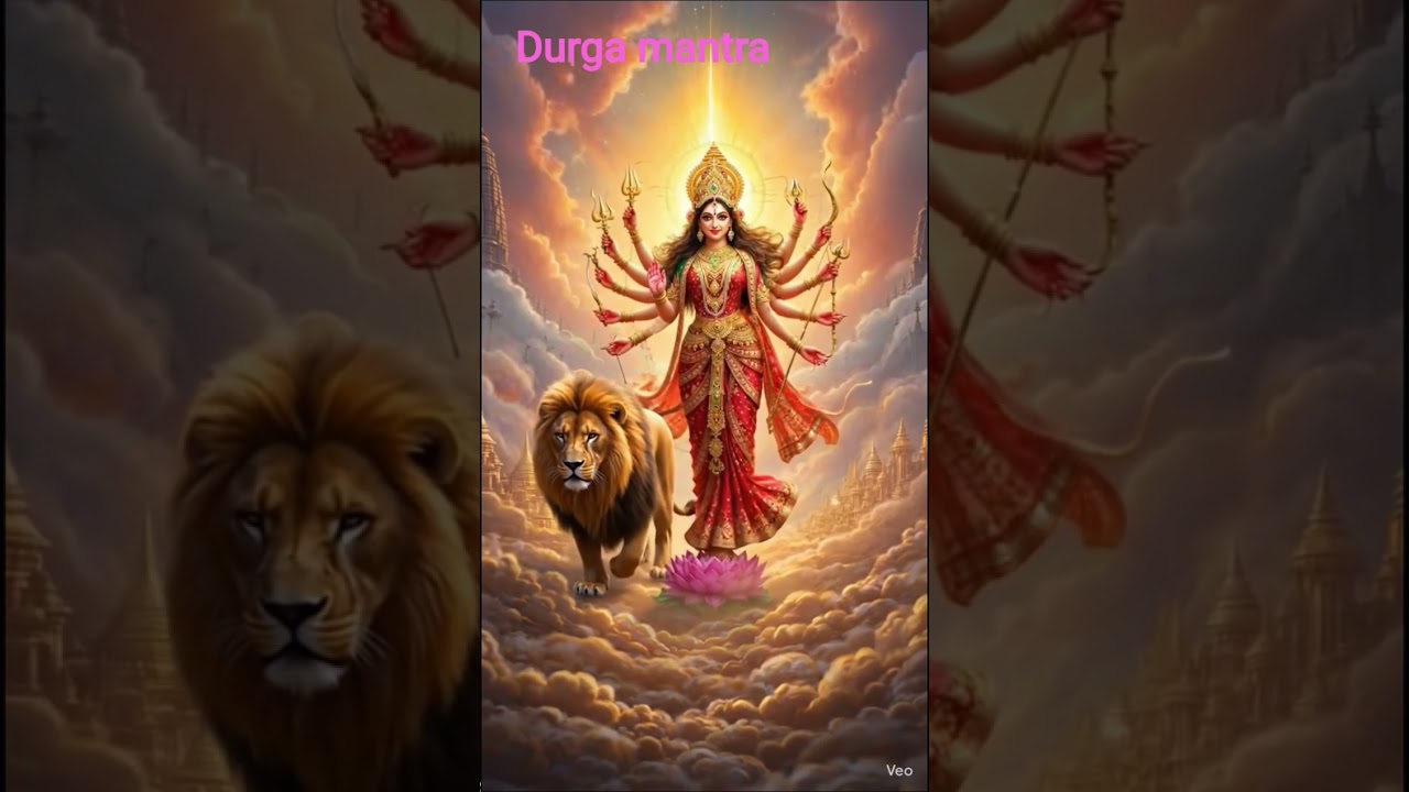 Durga mantra # Durga maa# devi Durga # sakti svarupa maa Durga # ai viral short video