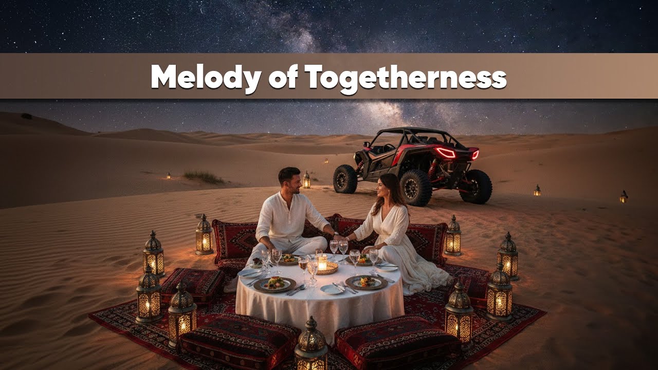 Melody Of Togetherness | Private Desert Romance & Luxury Dinner | Travel Saga Tourism