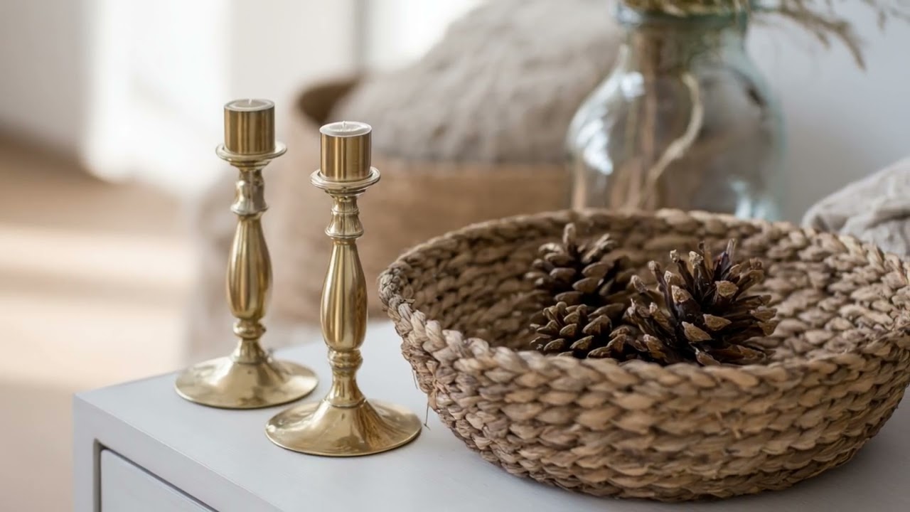 Elegant Minimalist - Scandinavian Hygge Decor for A Peaceful 2025 Christmas