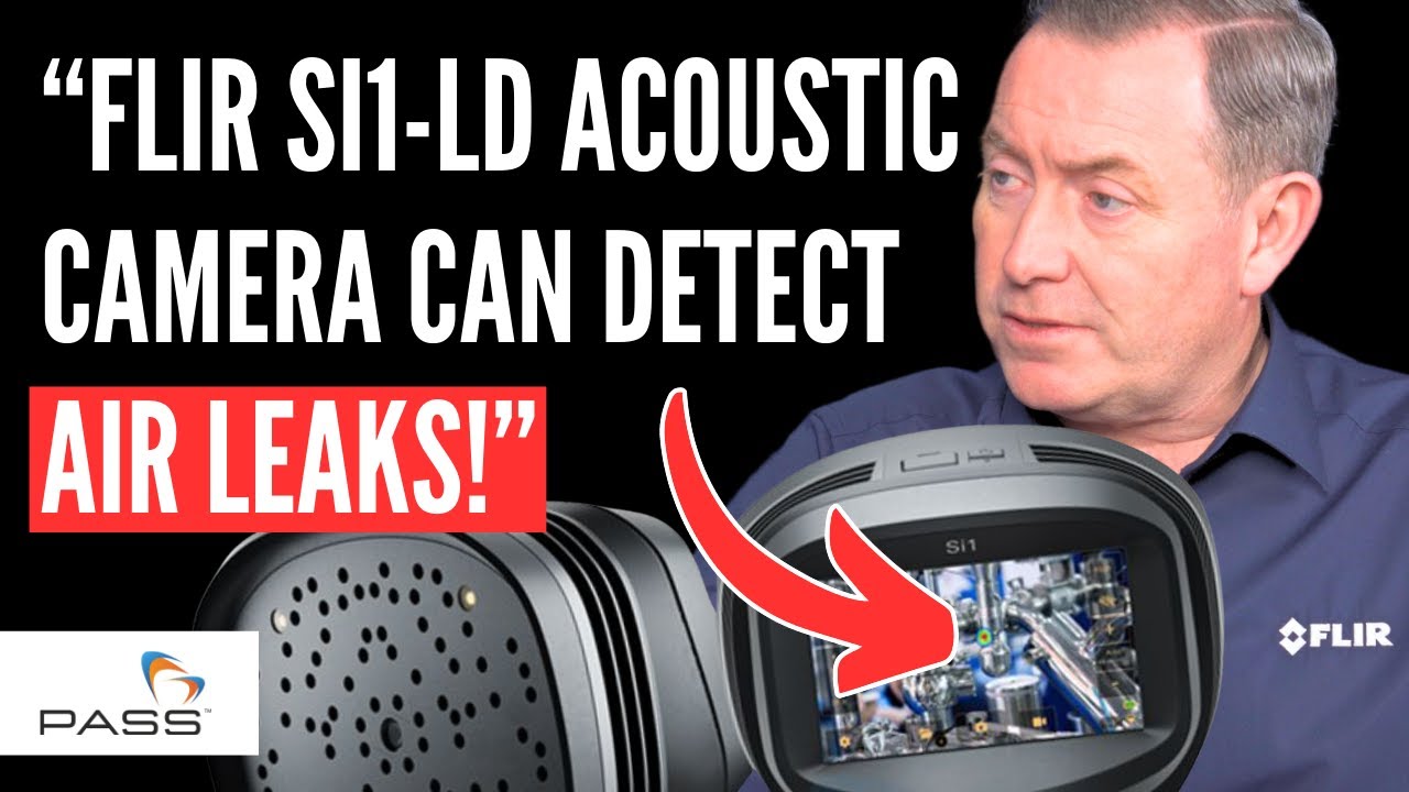 Акустическая камера FLIR Si1-LD: эффективное обнаружение утечек сжатого воздуха