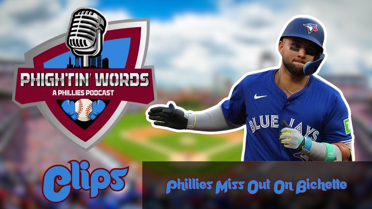 Phillies Miss Out On Bo Bichette | Phightin' Words Clips