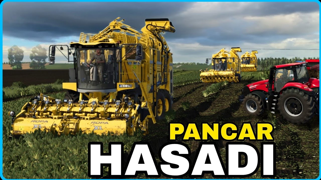 EN ZORLU KOŞULLARDA ŞEKER PANCARI HASADI YAPTIK ❗️TRAKTÖRLER TARLAYA BATIP KALIYOR 🔸 FS25 #gameplay 