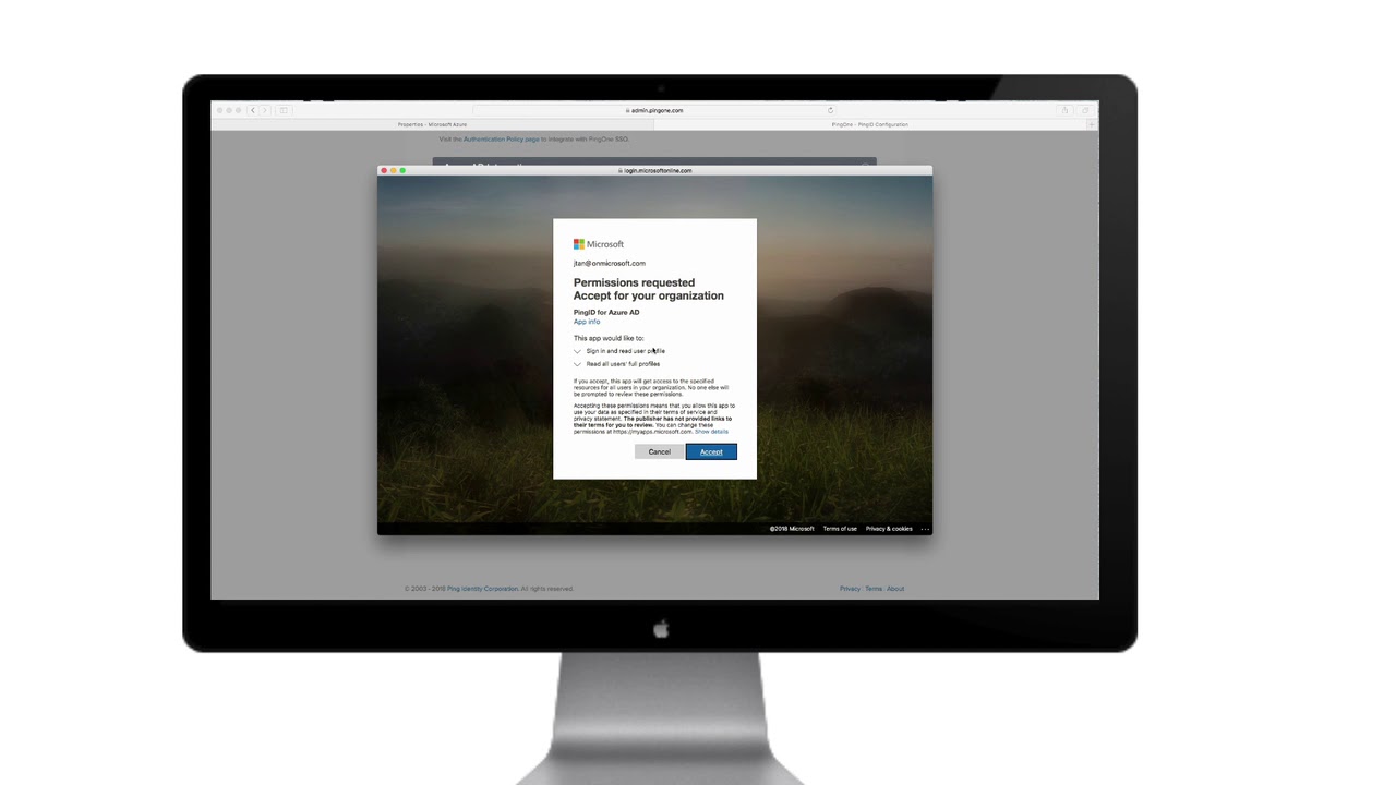 Integrate PingID with Azure AD