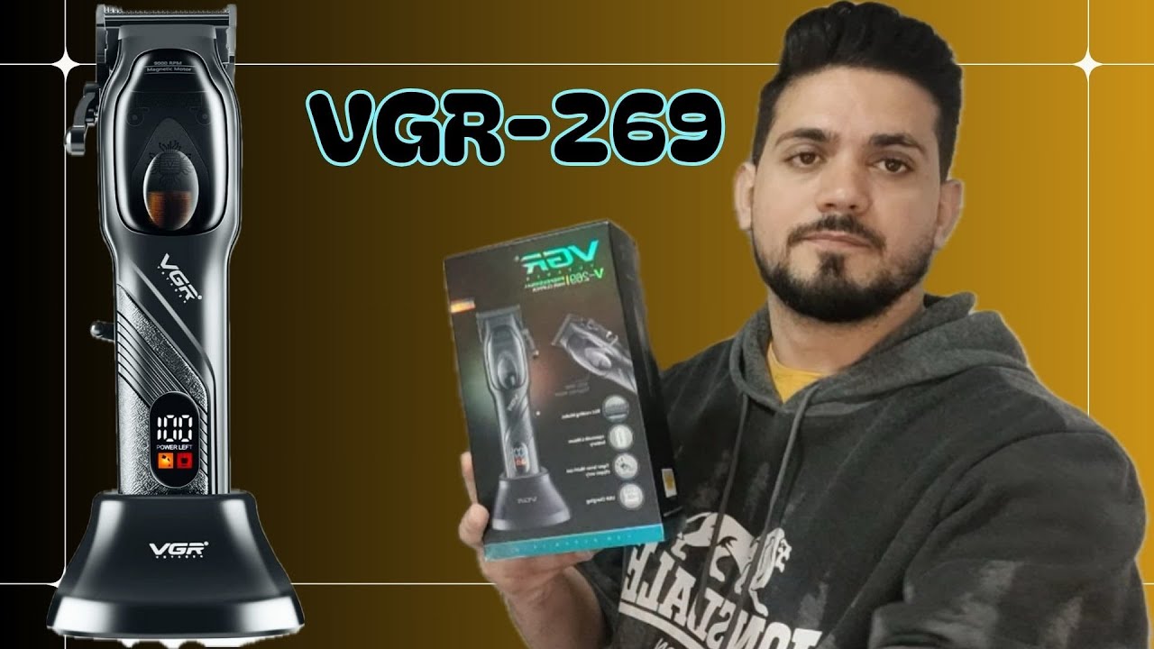 VGR V-269 😎💈💈NUEVA  ACTUALIZACION  DE LA VGR V-OO2💈💈#barber #barbershop #viral #clipper #unboxing