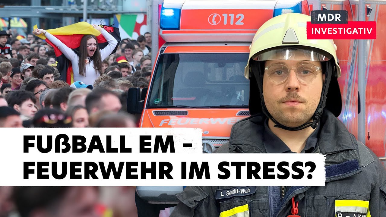 Fußball, Fans und Verkehr – Mit der Feuerwehr unterwegs in Leipzig zur EM
