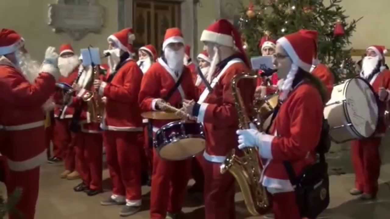 Banda musicale citta di Gemona  Babbi Natale 2014