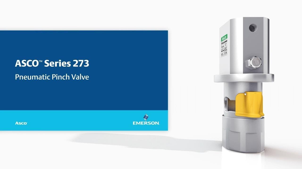 ASCO Series 273 Pneumatic Pinch Valve
