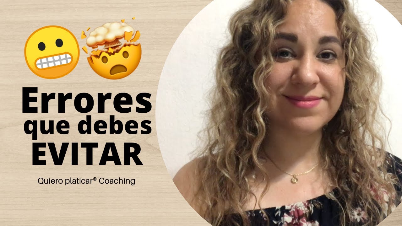 Qué debes evitar en la primera sesión de coaching?