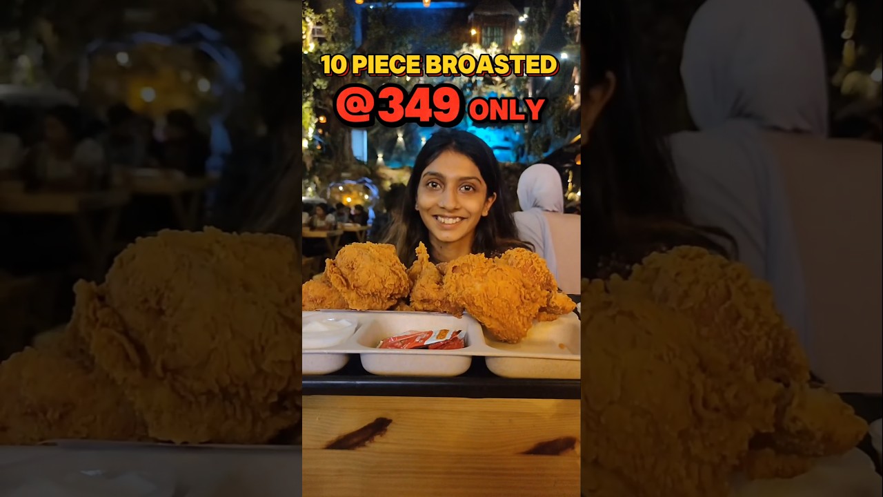 ഇത്രയും വലിയ offer തൃശ്ശൂരിൽ  ‼️#ytshorts #broasted #chicasa #thomsoncasa #foodvlog#offer #thrissur