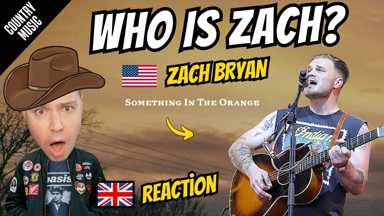 BRIT REACTS to Country Music Star Zach Bryan for the First Time!