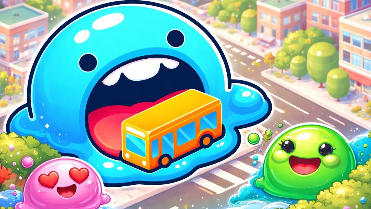 Super Slime.io-SATISFYING Black Hole Gameplay | NEW GAME#7#SuperSlime#BlackHoleGameplay#gameplay