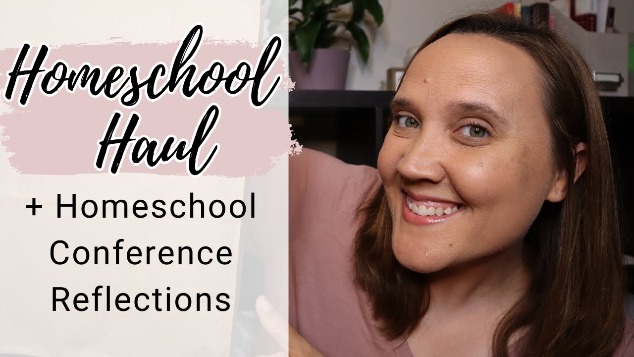 HOMESCHOOL HAUL + HOMESCHOOL CONVENTION 2023 || HOMESCHOOL BOOKS AND CURRICULUM