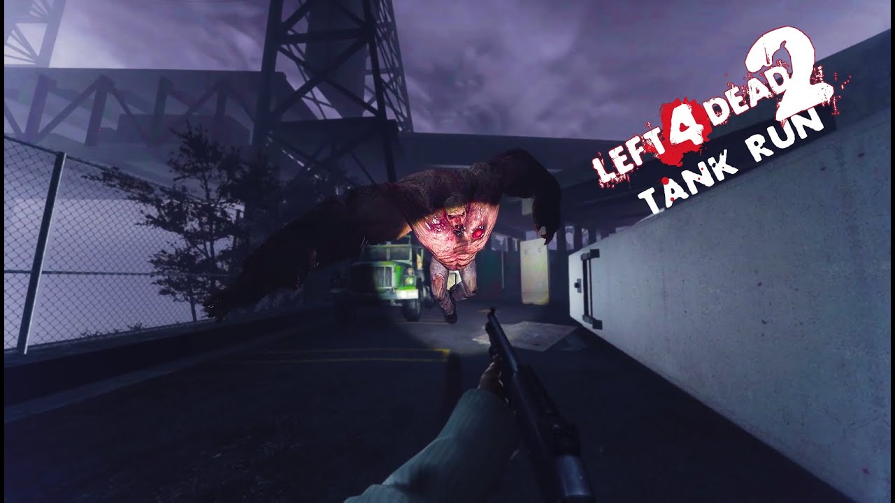 GIANT & BHOP TANKS - Tank Run on THE DARK PARISH (SOLO, EXPERT) | Left 4 Dead 2