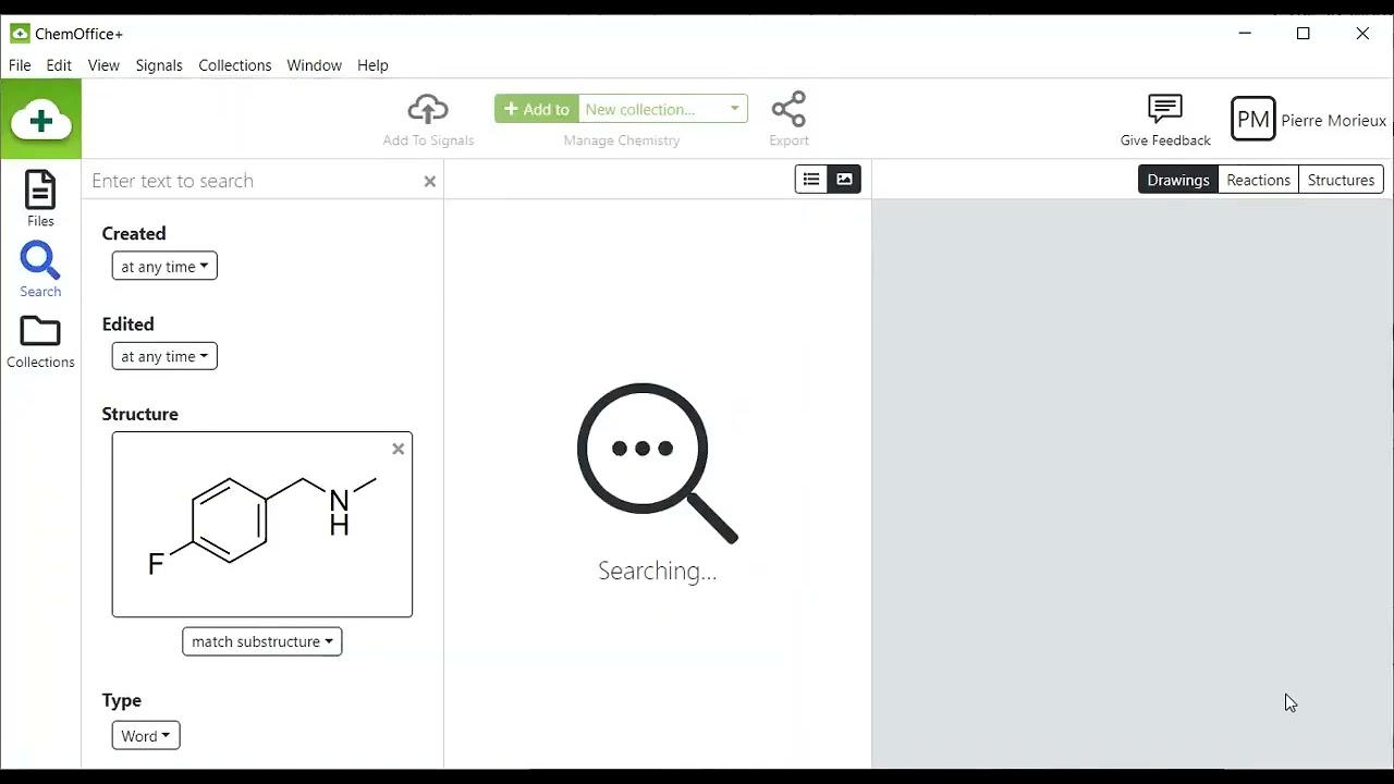 ChemOffice Plus Search inside Microsoft Word