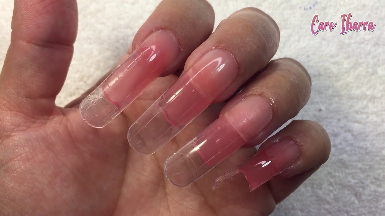 Uñas NATURALES SIN MONOMERO con POLYGEL Y DUAL FORMS
