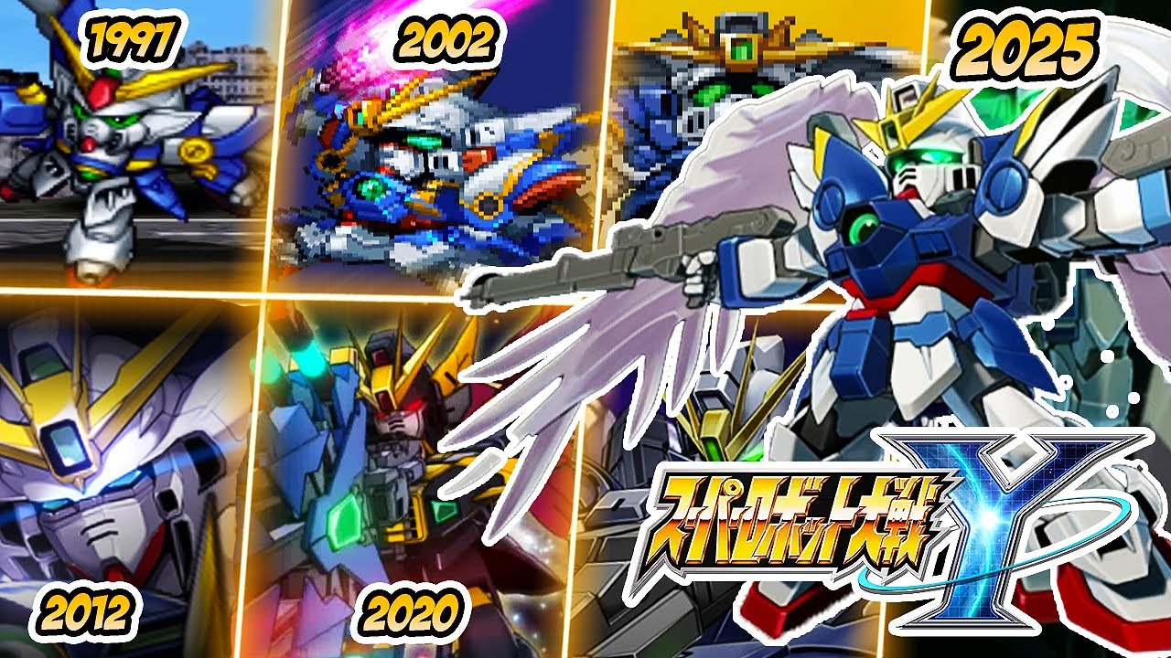 【スパロボY】ウイングゼロ & ウイングガンダム進化の軌跡【歴代スパロボ2025】 |  新スパロボ ~ スパロボY | SRW Wing Zero Evolution