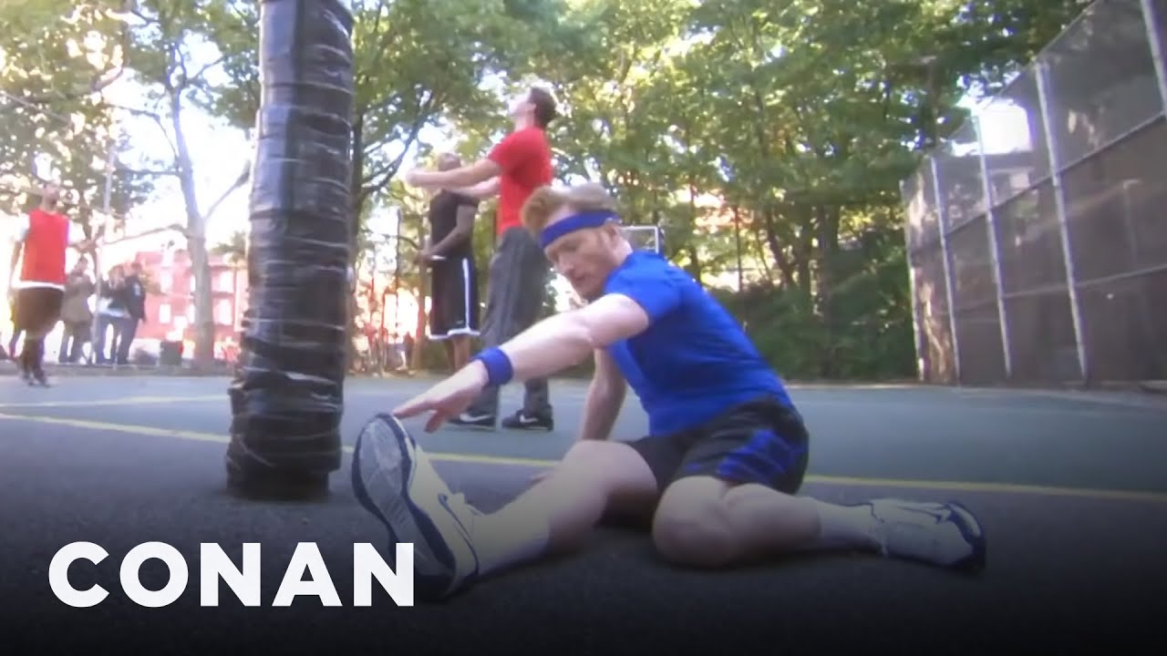 Conan Plays NYC B-Ball & Chess | CONAN on TBS