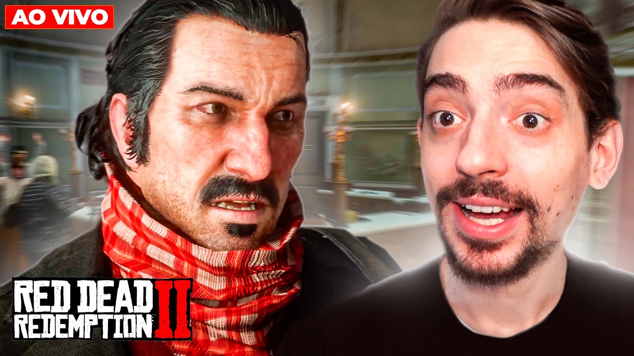 O plano é SAQUEAR TUDO! 🔴 RED DEAD 2 AO VIVO!