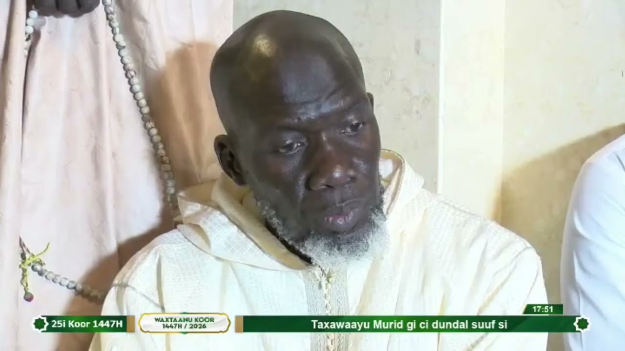 Grande Mosquée J/25 Ramadan 2026 Takhawayu Muride Yi Dundal Suf Si Apport des Muride dans le Monde