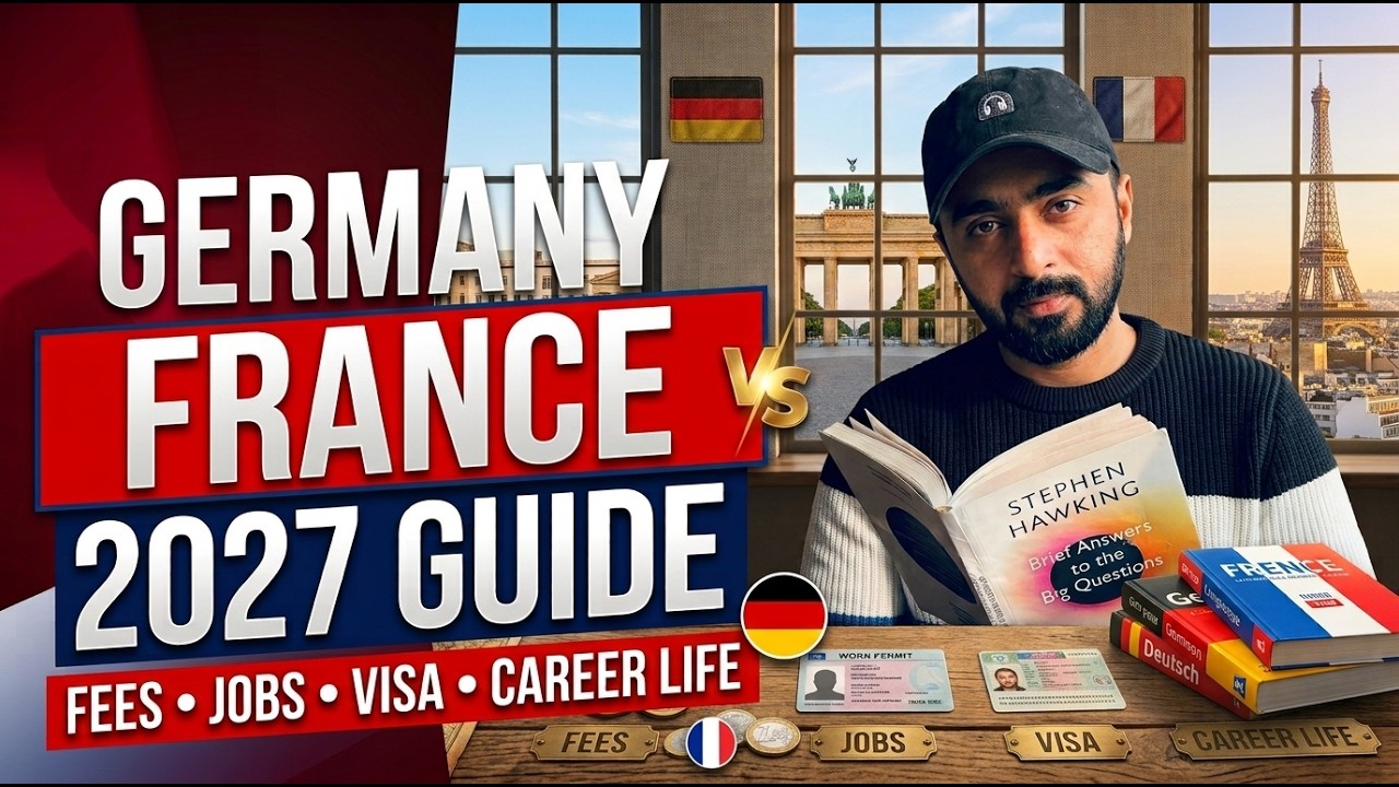 Study in Germany vs France 2027 | Fees, Jobs, Visa & Student Life