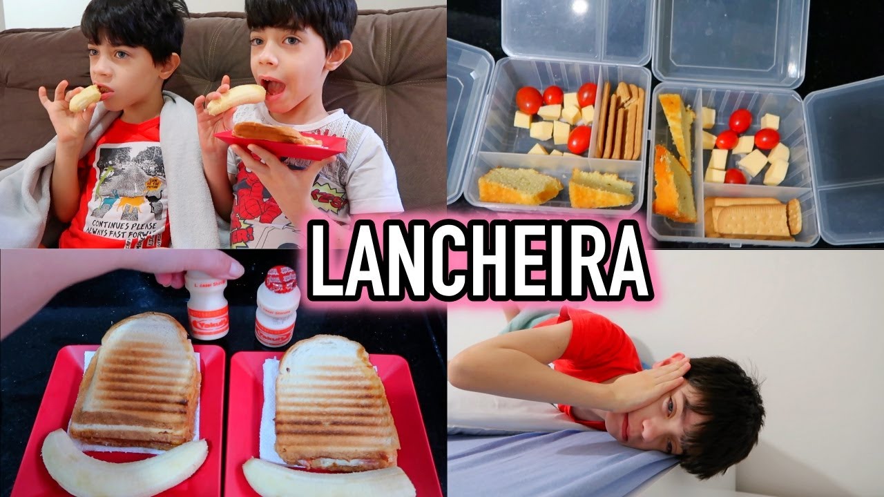 MONTANDO O LANCHE DA ESCOLA + CAFÉ DA MANHÃ DOS GÊMEOS #38