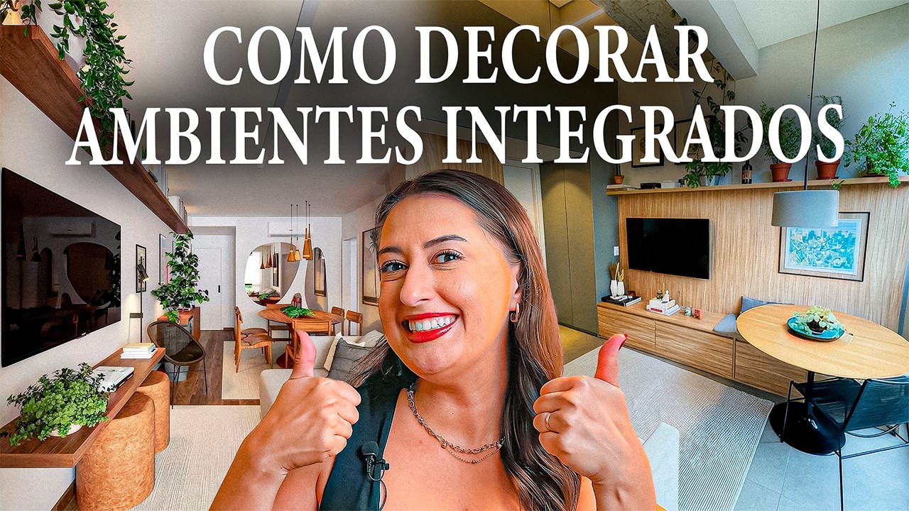 COMO DECORAR AMBIENTES INTEGRADOS