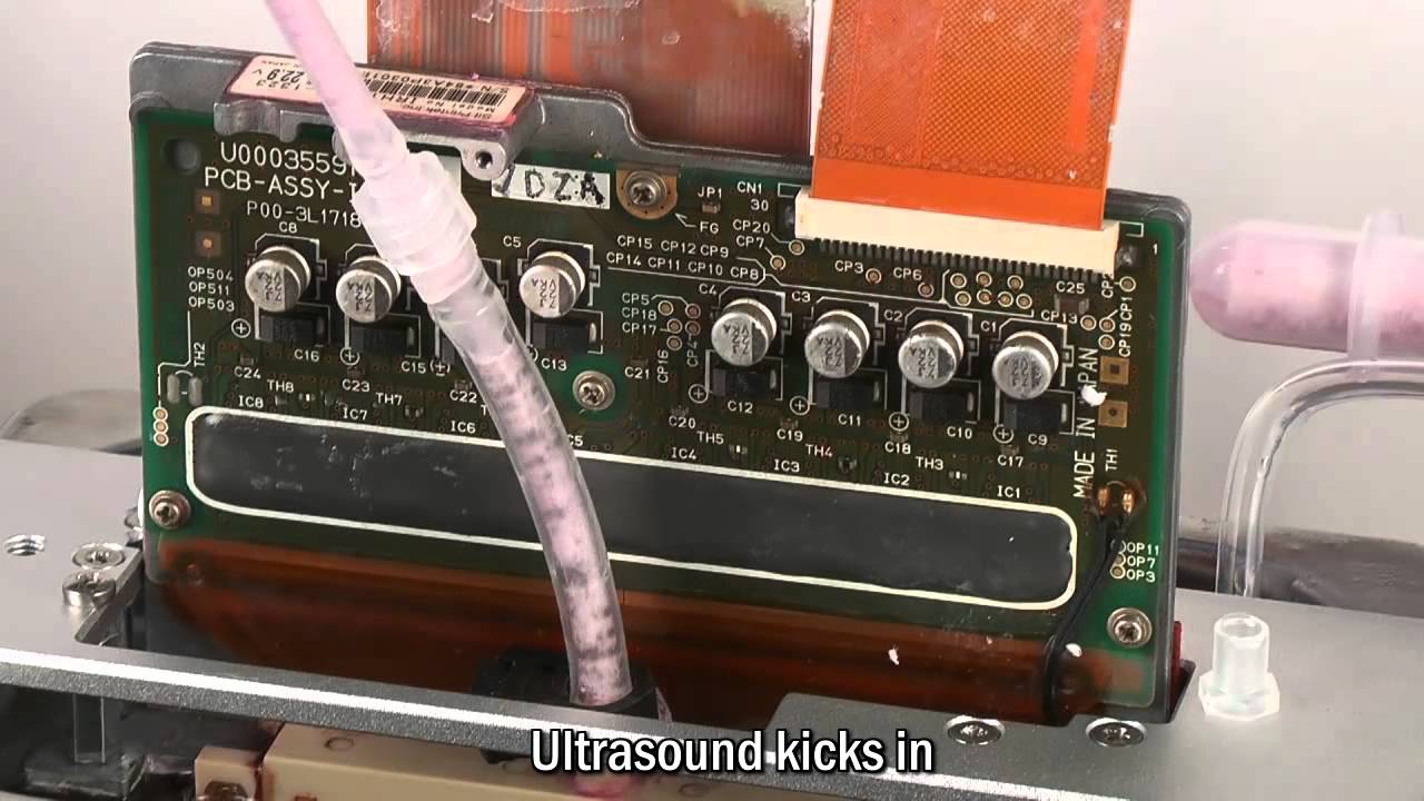 Print Head Doctor 3 recovers Vutek QS / Seiko Sprintek 510 (SPT510) print head